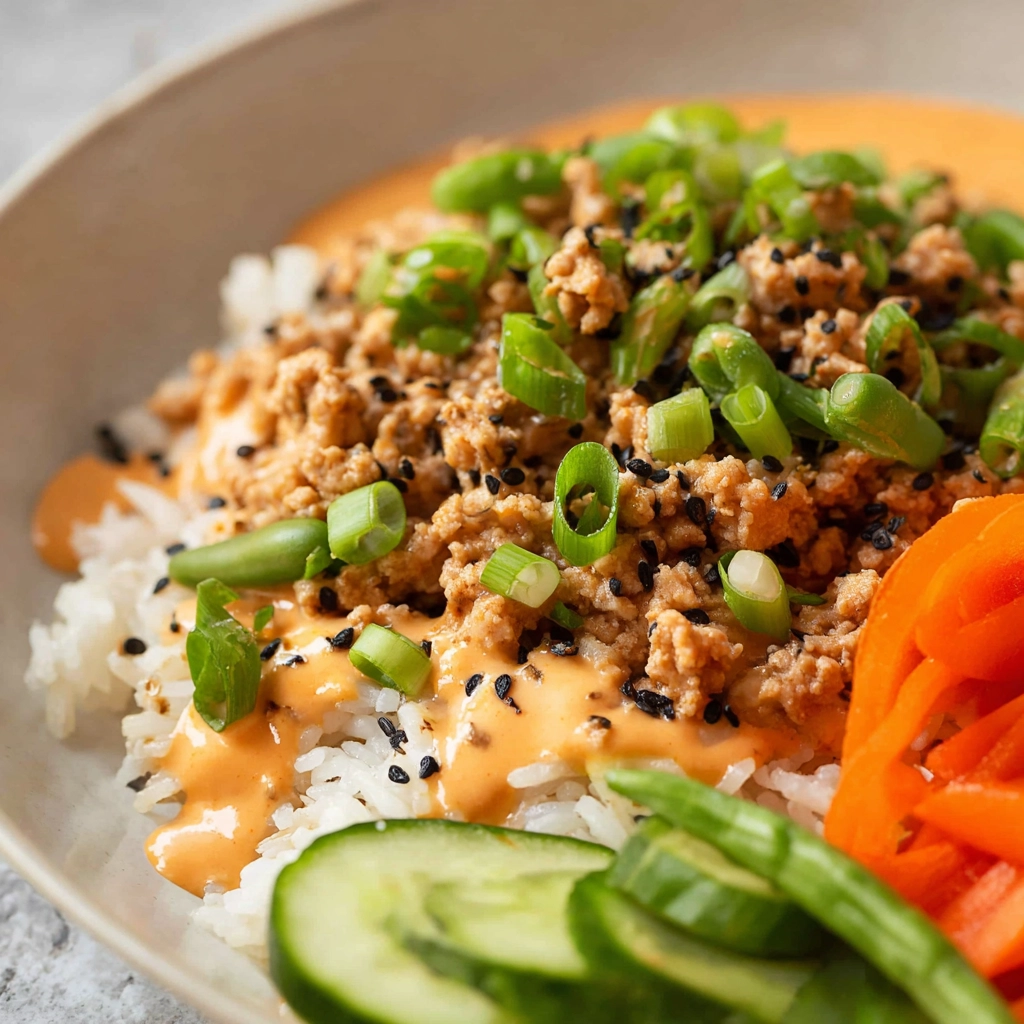 Bang Bang Ground Turkey Rice Bowls
