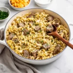 Beef Tips and Noodles