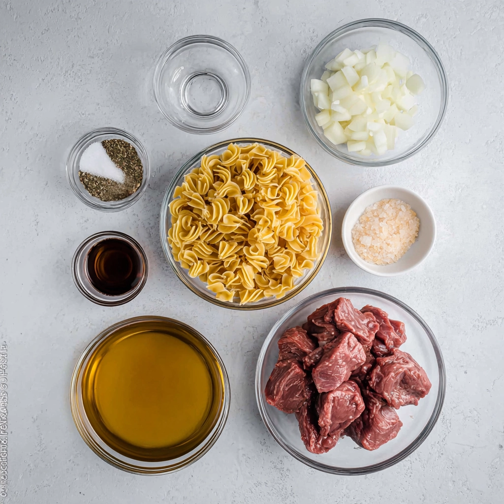 Beef Tips and Noodles: A Comfort Classic Made Simple 5 Beef Tips and Noodles Ingredients