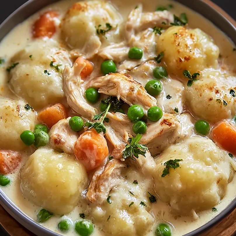 Chicken Gnocchi Pot Pie – A Creamy One-Pot Comfort Classic 4 Chicken Gnocchi Pot Pie