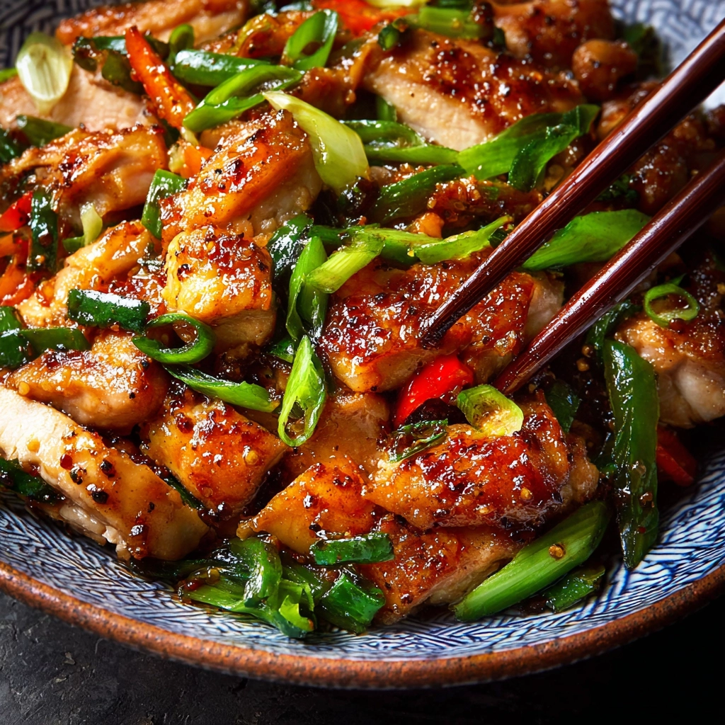 Chinese Scallion Chicken