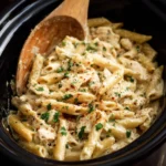 Crock Pot Creamy Cajun Chicken Pasta