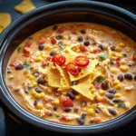 Crockpot Chicken Tortilla Soup