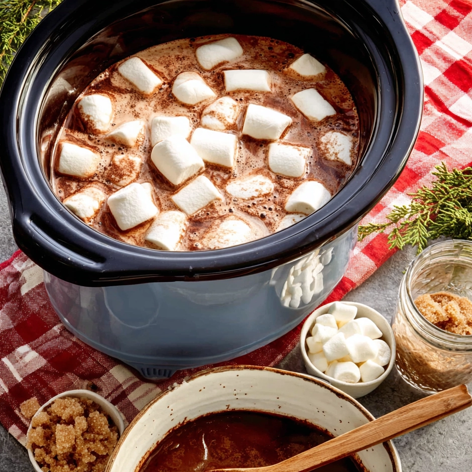 Crockpot Hot Chocolate That’s Rich, Creamy, and Perfect for Cold Days 5 Crockpot Hot Chocolate