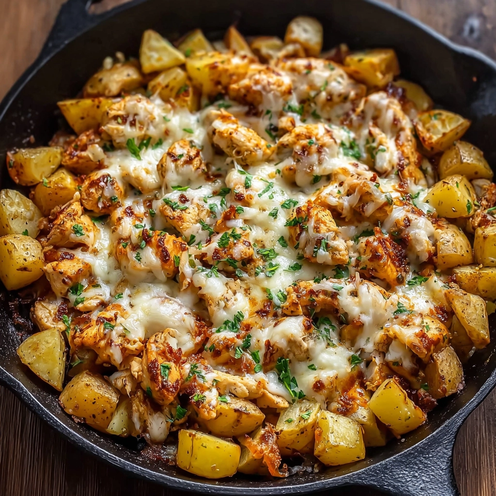 Garlic Parmesan Chicken & Potatoes