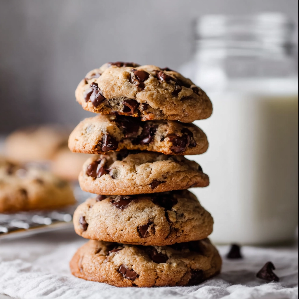 Giant Chocolate Chip Cookie: The Big, Gooey Cookie Everyone Loves 5 Giant Chocolate Chip Cookie Serving