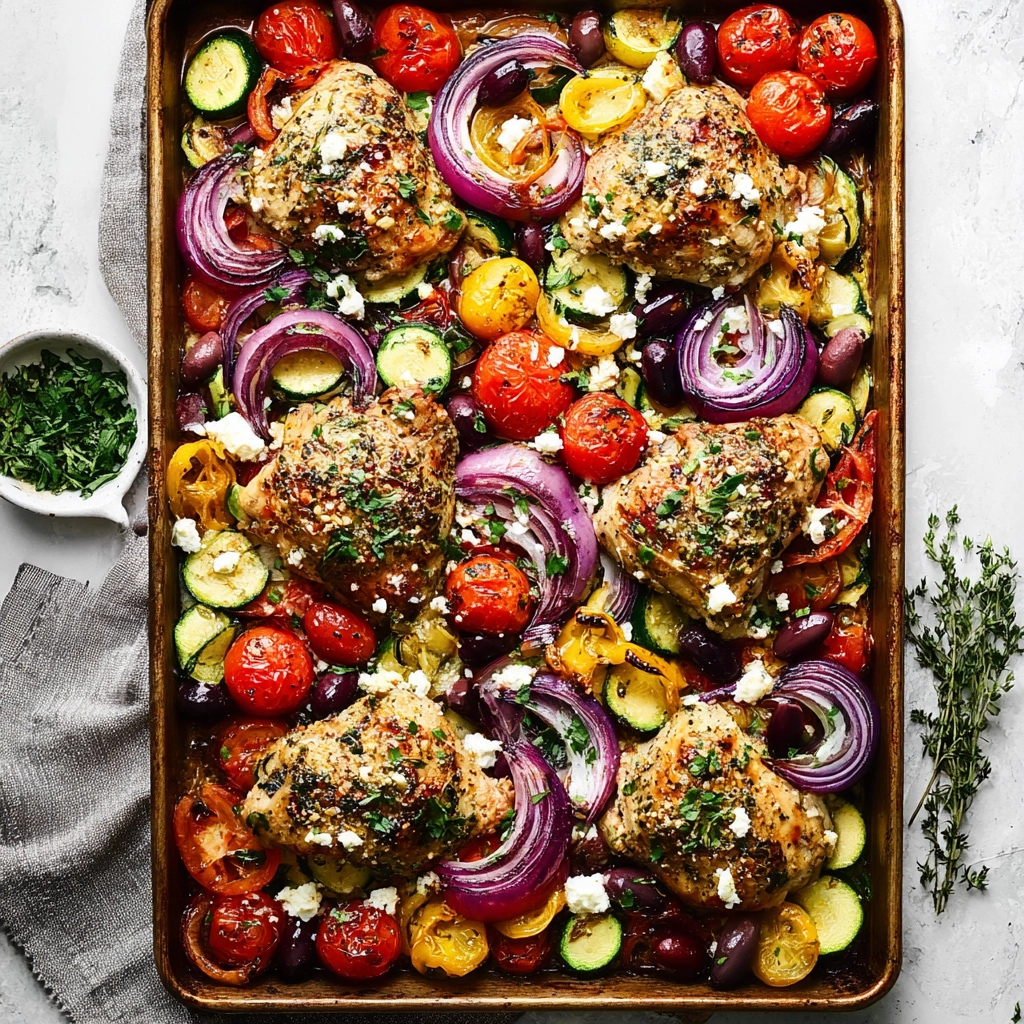 Greek Sheet Pan Chicken