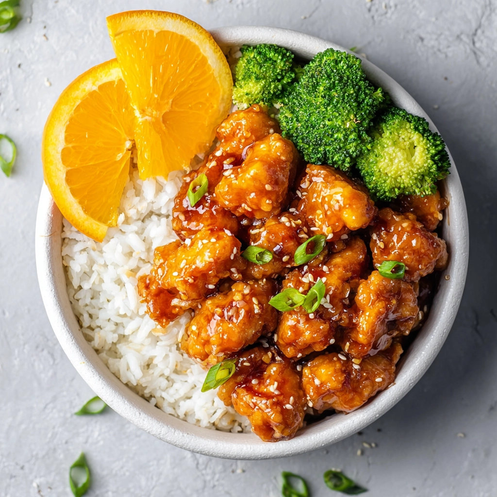 Healthy Orange Chicken