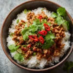 Honey Garlic Ground Turkey
