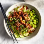 Honey Sriracha Salmon Bowls