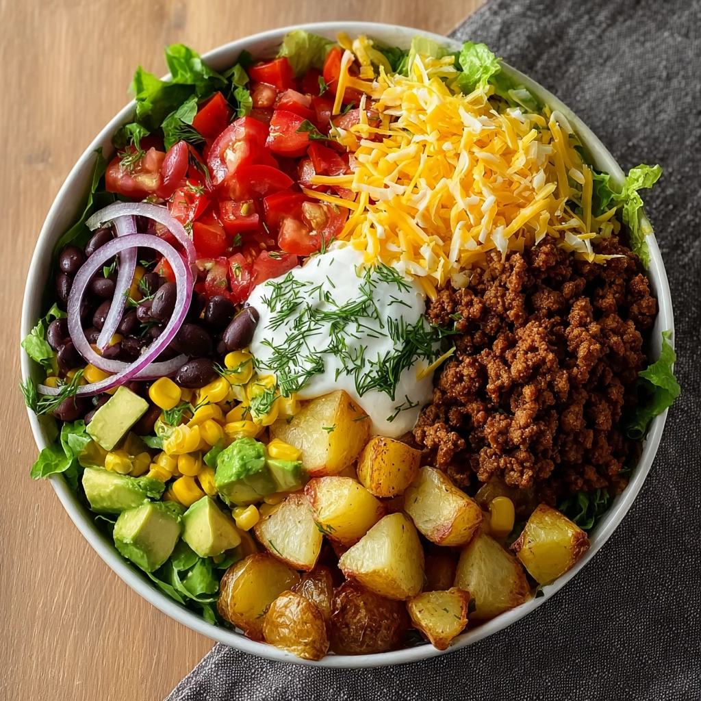 Loaded Potato Taco Bowl for a Hearty, Flavor-Packed Dinner 5 Loaded Potato Taco Bowl