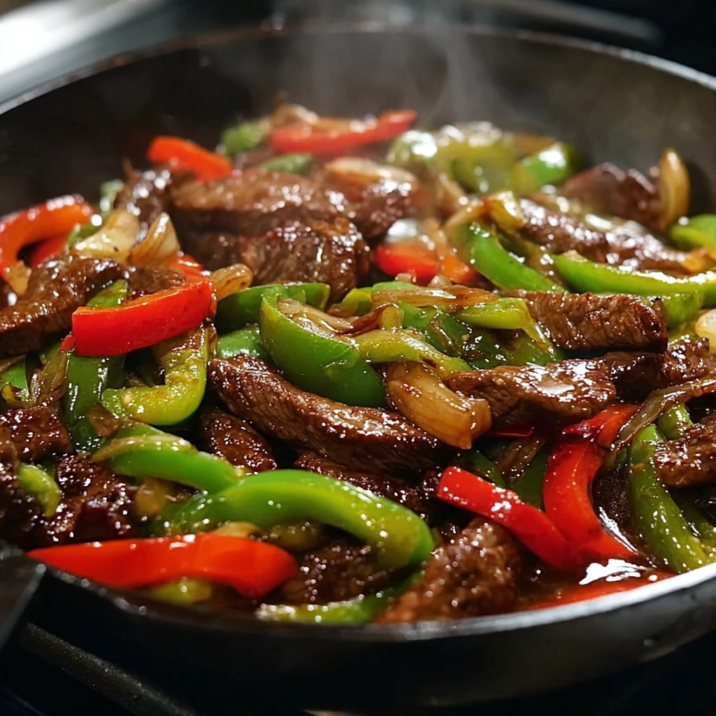 Pepper Steak in a Crock Pot: A Comfort Meal Everyone Loves 5 Pepper Steak in a Crock Pot Step