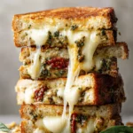 Pesto Grilled Cheese