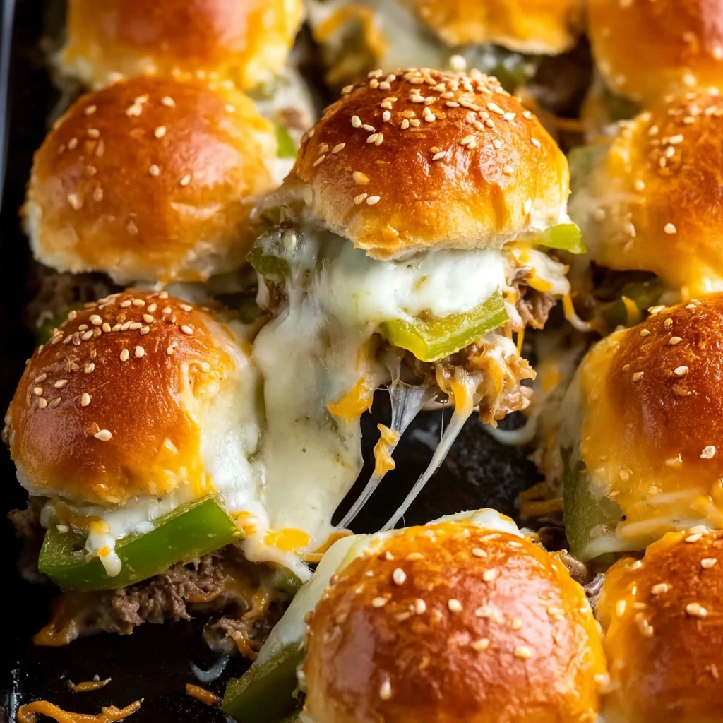 Philly Cheesesteak Sliders