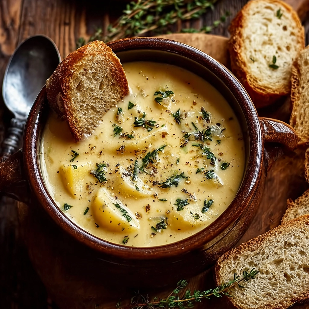 Potato Soup Serving