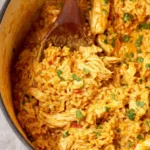 Queso Chicken and Rice