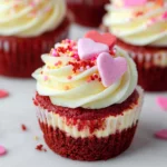 Red Velvet Cheesecake Cupcakes