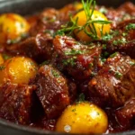 Slow Cooker Garlic Butter Beef