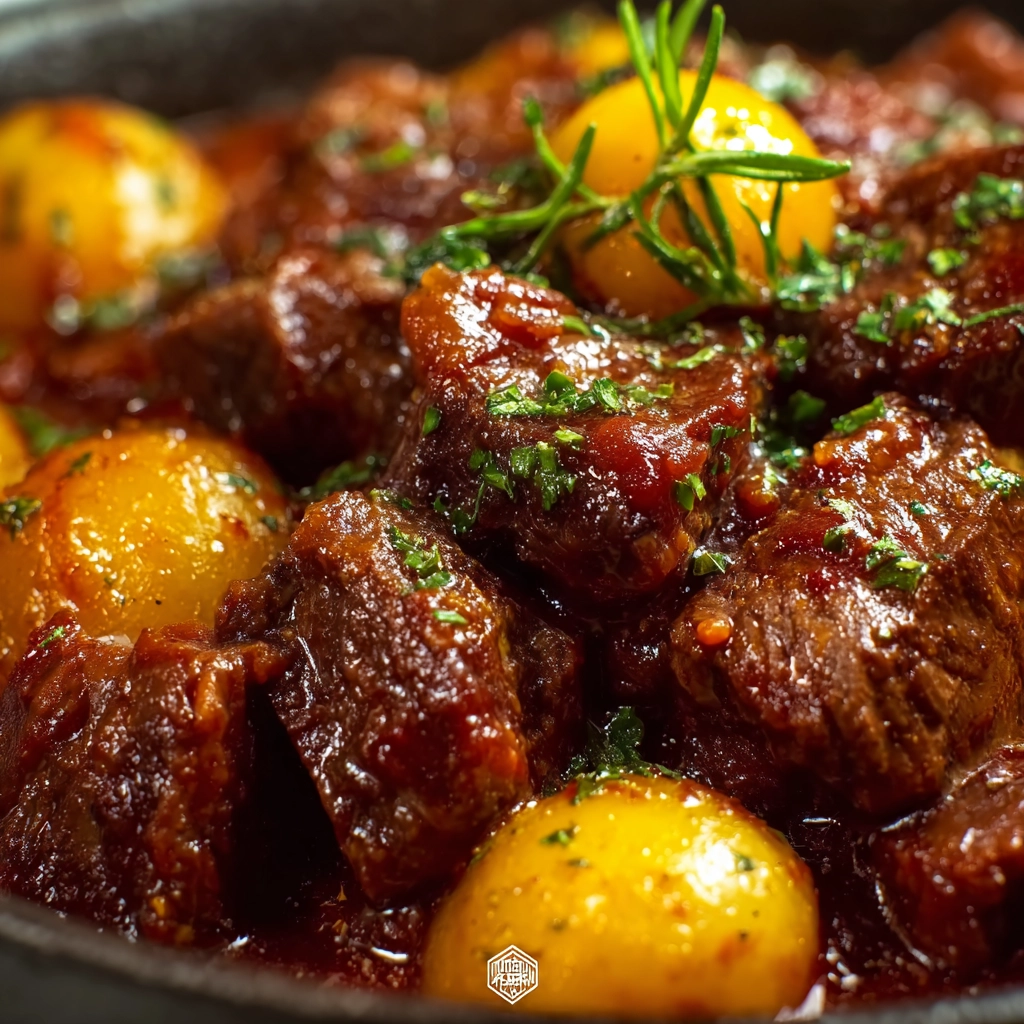 Slow Cooker Garlic Butter Beef