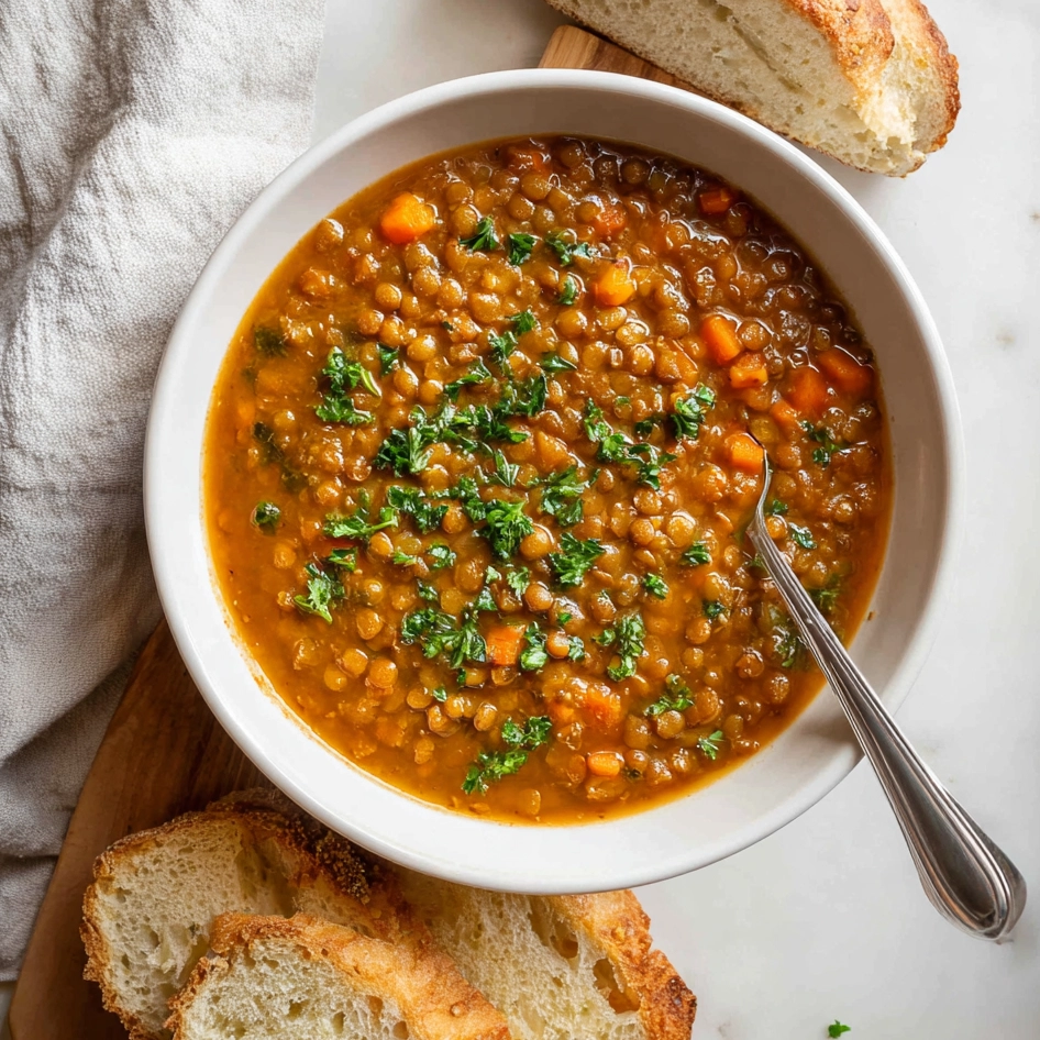 Slow Cooker Lentil Soup