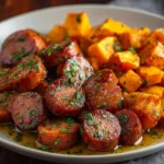 Sweet Potatoes Honey Garlic
