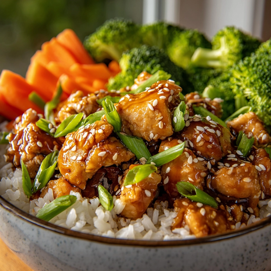 Teriyaki Chicken Rice Bowl