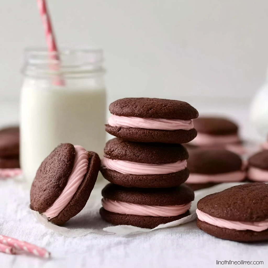 Valentine Whoopie Pies