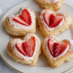 Vegan Strawberry Danish