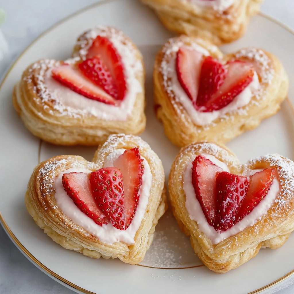 Vegan Strawberry Danish