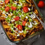 Walking Taco Casserole