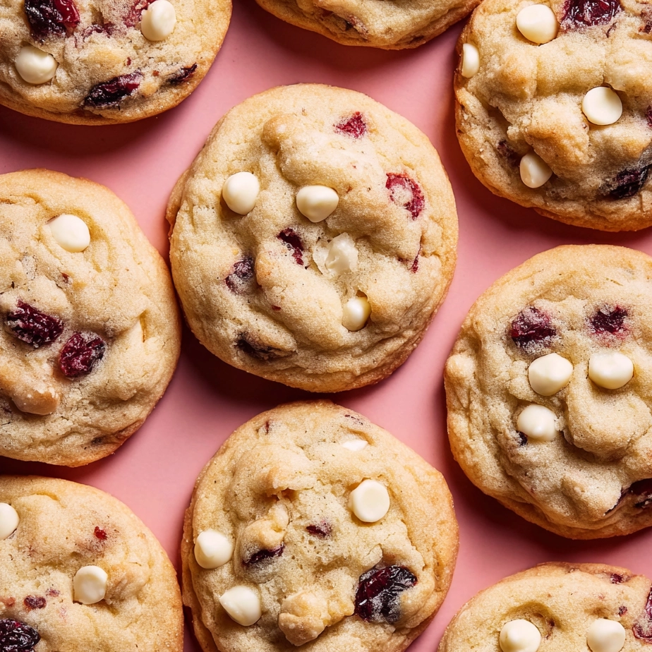 White Chocolate Cranberry Cookies for Perfect Soft Holiday Baking 5 White Chocolate Cranberry Cookies Serving