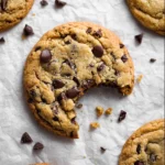 chocolate chip coffee cookies