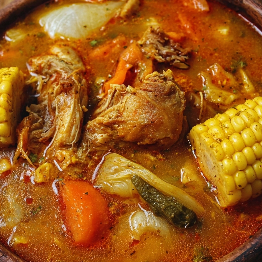 Chicken Souse – Authentic Bahamian Comfort Soup Made Miami Style 4 Chicken Souse