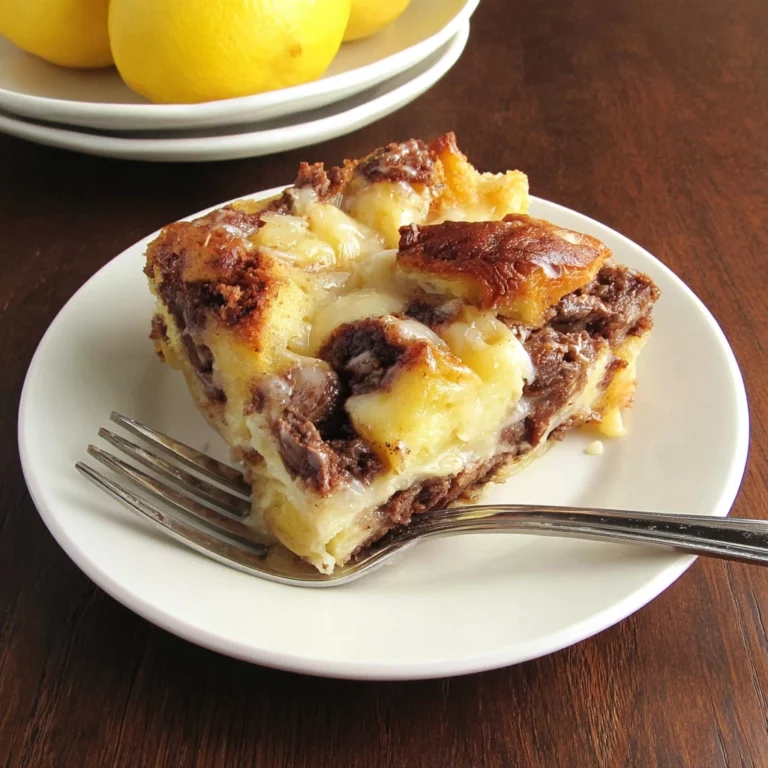 Cinnamon Roll Croissant Bake