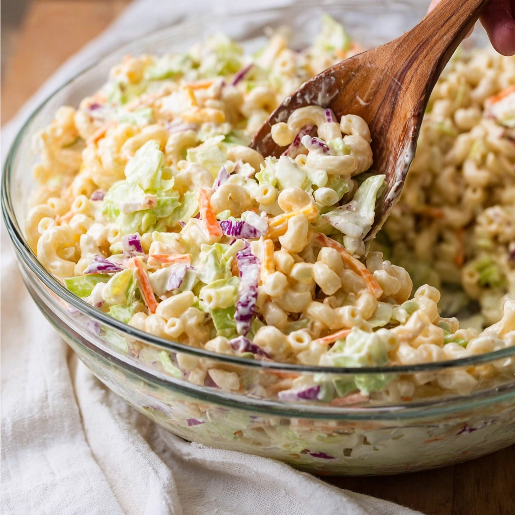Coleslaw Pasta Salad