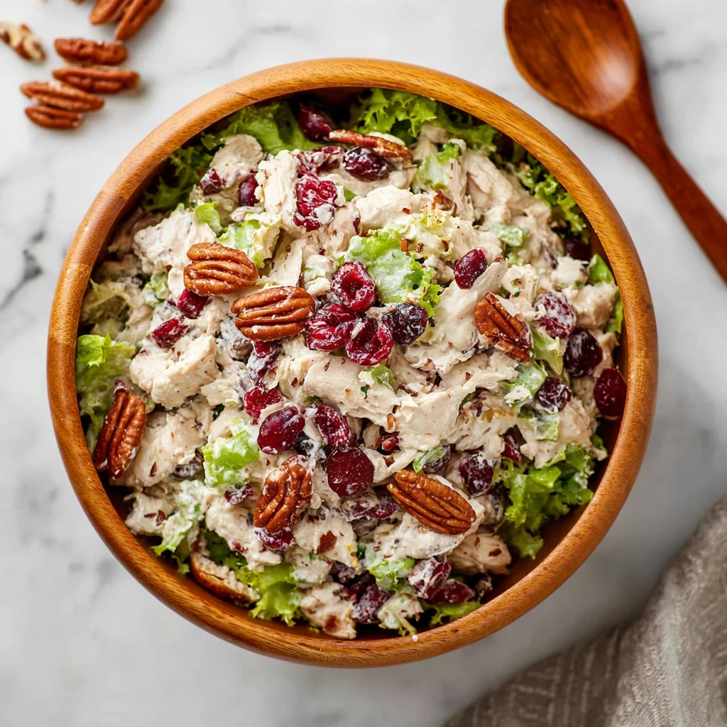 Cranberry Chicken Salad Easy Recipe in 40 Minutes