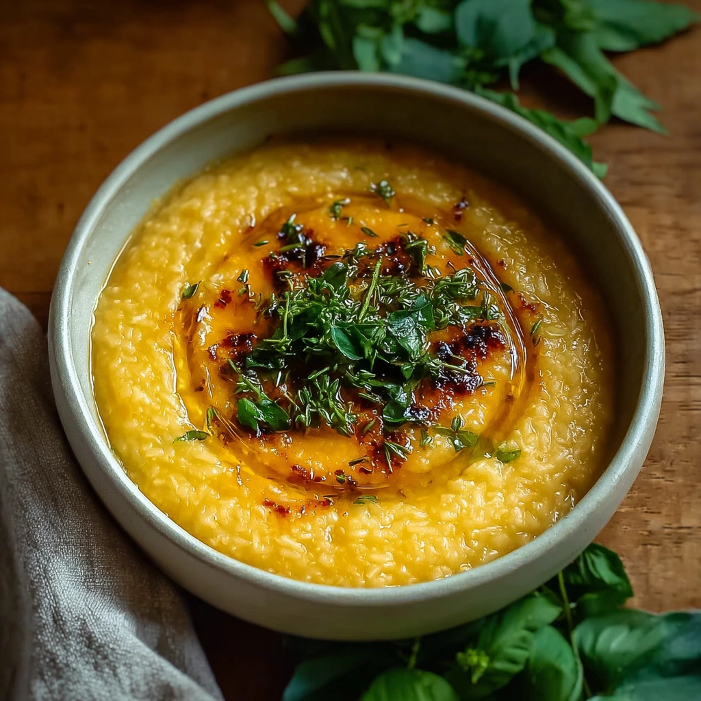 Creamy Carrot Lentil Soup