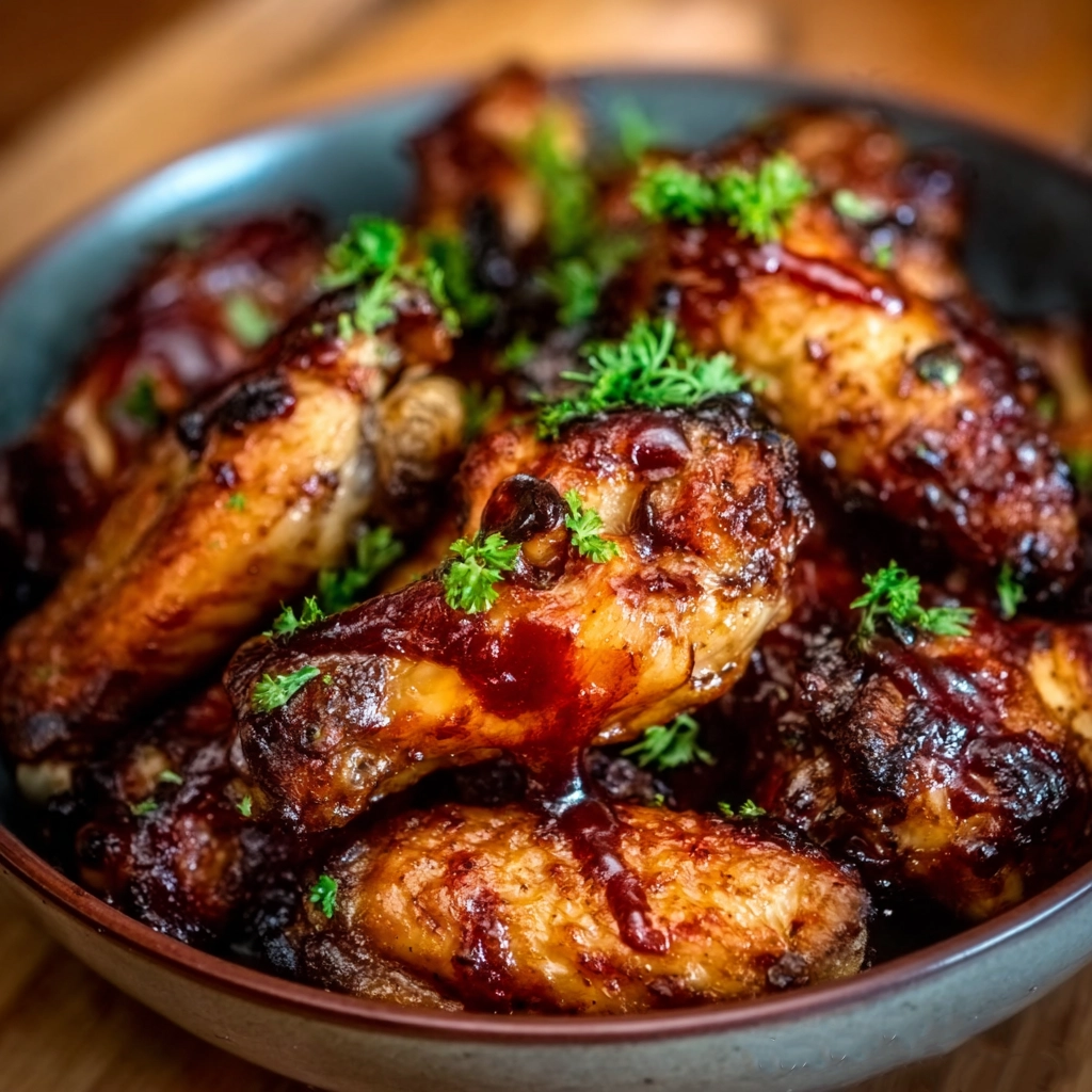 Honey Garlic Jerk Wings