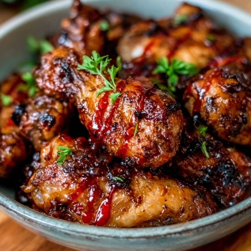 Honey Garlic Jerk Wings That Are Crispy, Sticky, and Packed With Flavor 4 Honey Garlic Jerk Wings