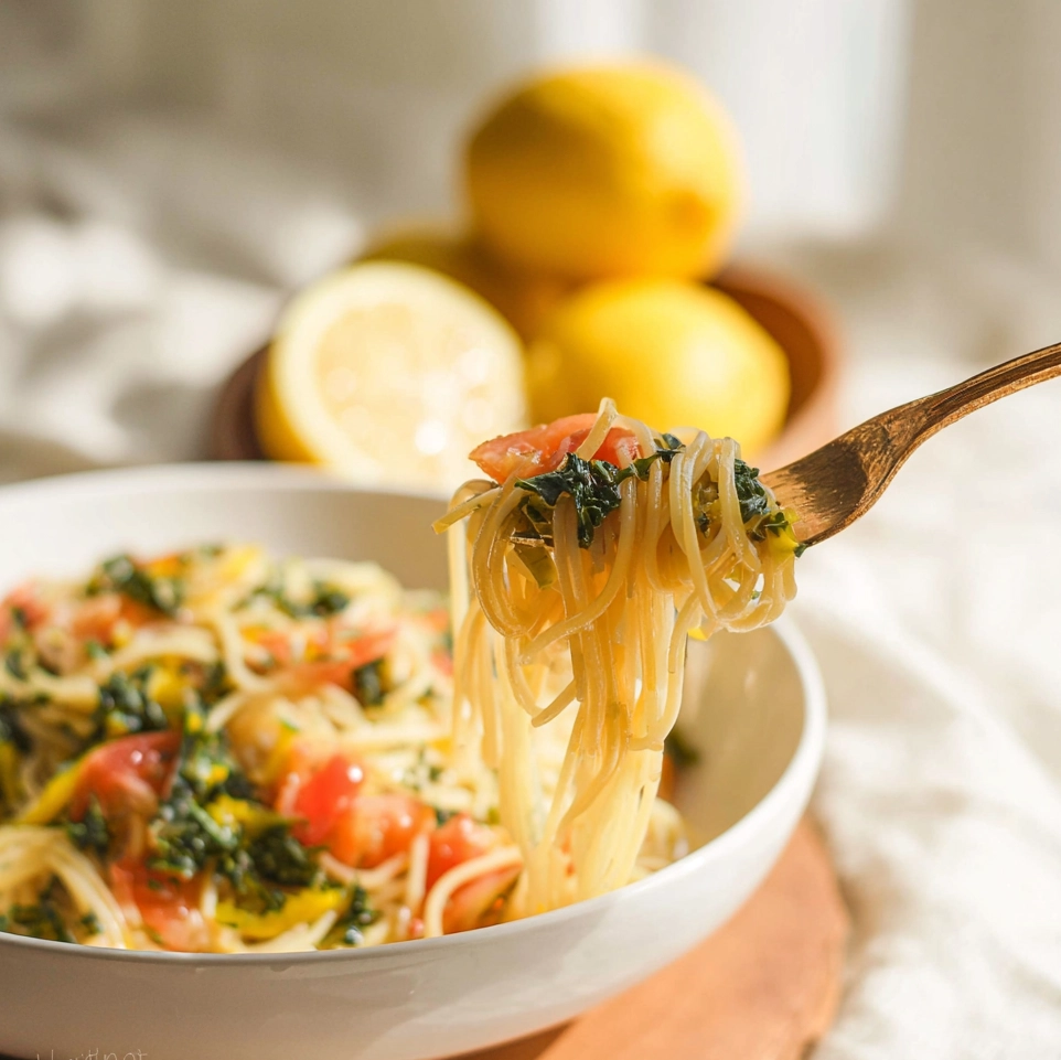 Lemon Capellini Salad
