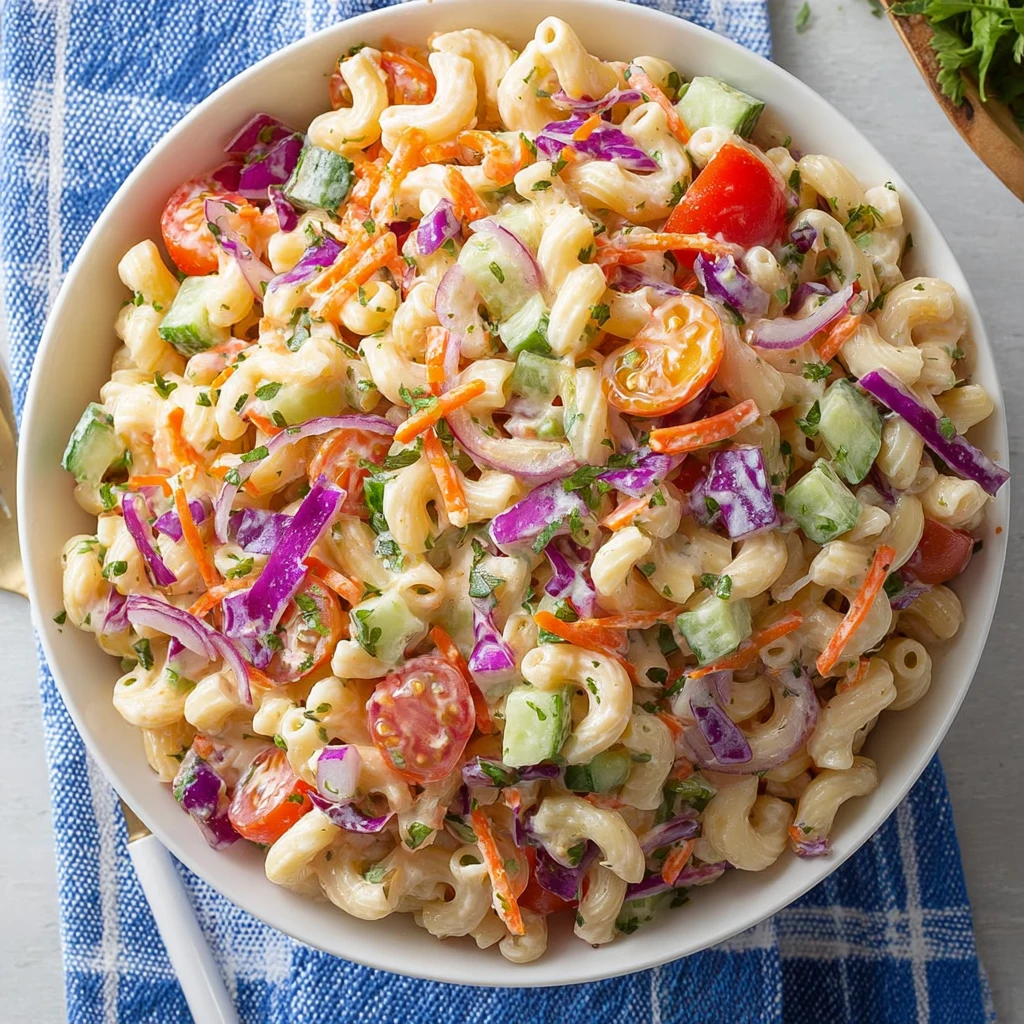 Macaroni Coleslaw Salad