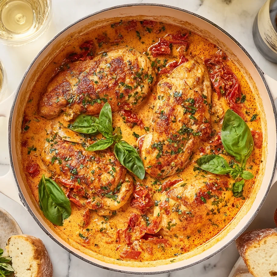 Curated visual reference: Change Medium But Marry Solid Artistic Style Reference: Marry Me Chicken Ultimate 45 Minute Dinner Recipe