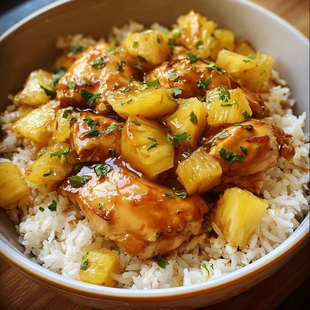 Pineapple Chicken Rice