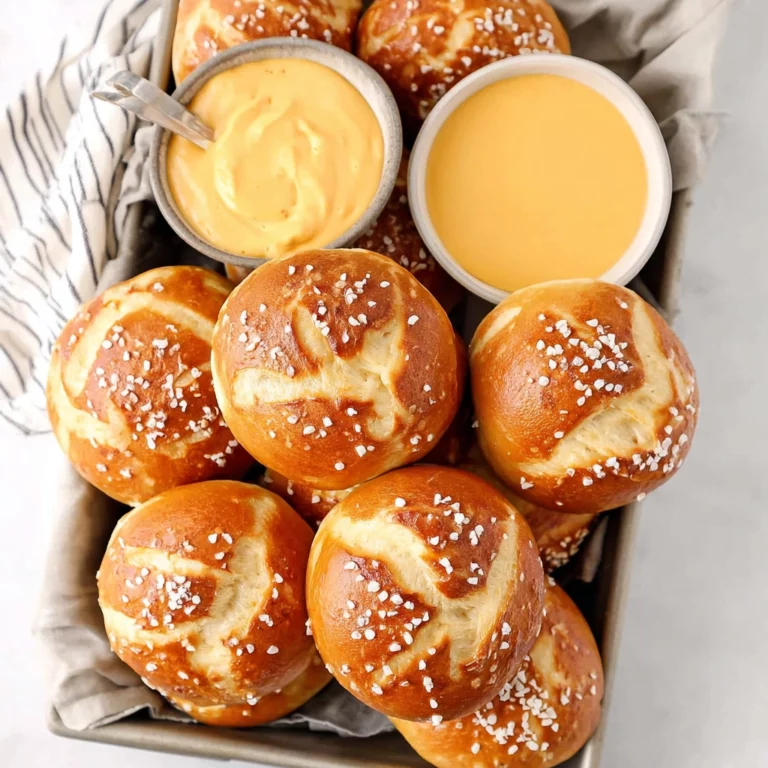 Pretzels and Cheese Dip