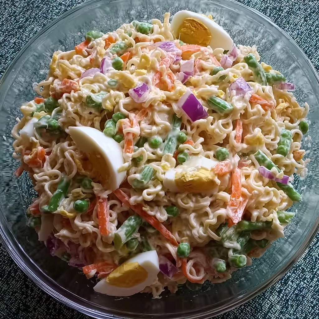 Ramen Noodle Salad That’s Crunchy and Crowd-Pleasing 4 Ramen Noodle Salad
