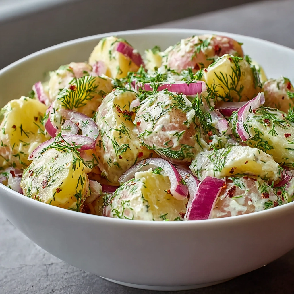 Salt and Vinegar Potato Salad That Tastes Bright and Satisfying 4 Salt and Vinegar Potato Salad