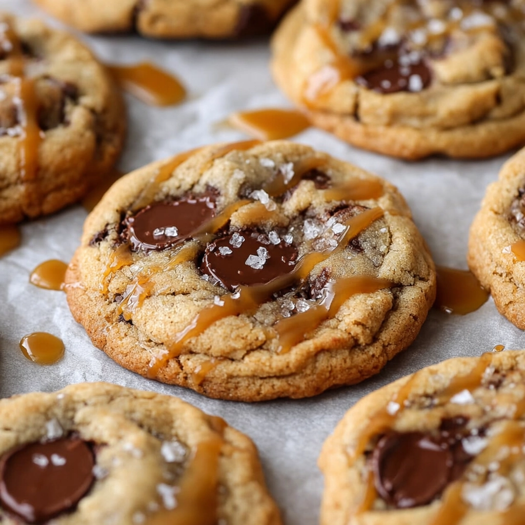 Cookie Croissant – The Ultimate Viral TikTok Dessert Recipe 3 Salted Caramel Cookies