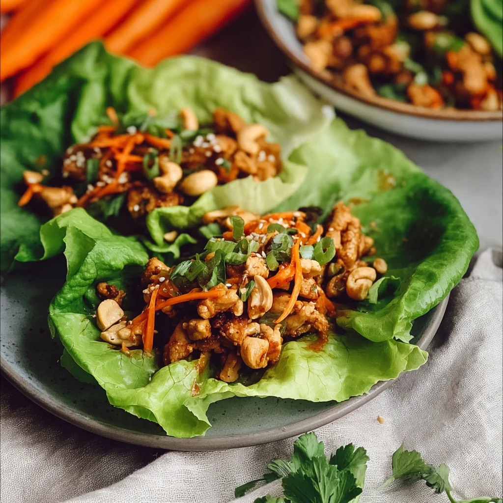 Thai Lettuce Wraps