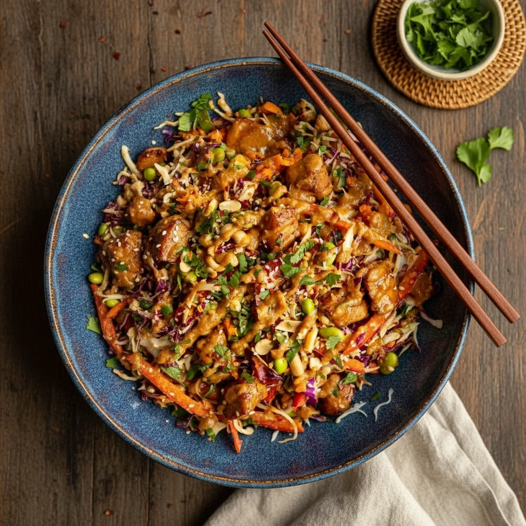 Asian Chicken Crunch Salad