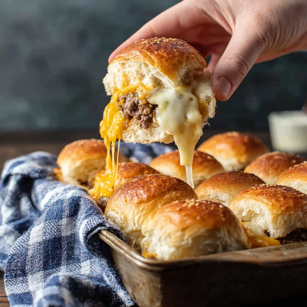 Baked Cheeseburger Sliders